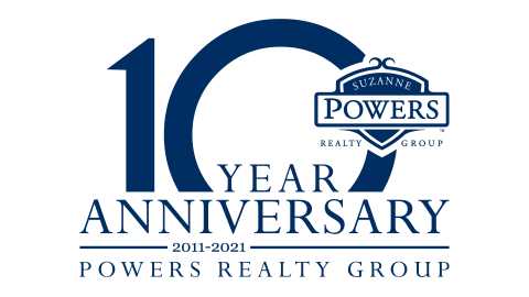 Powers Realty Group 10th Anniversary Logo