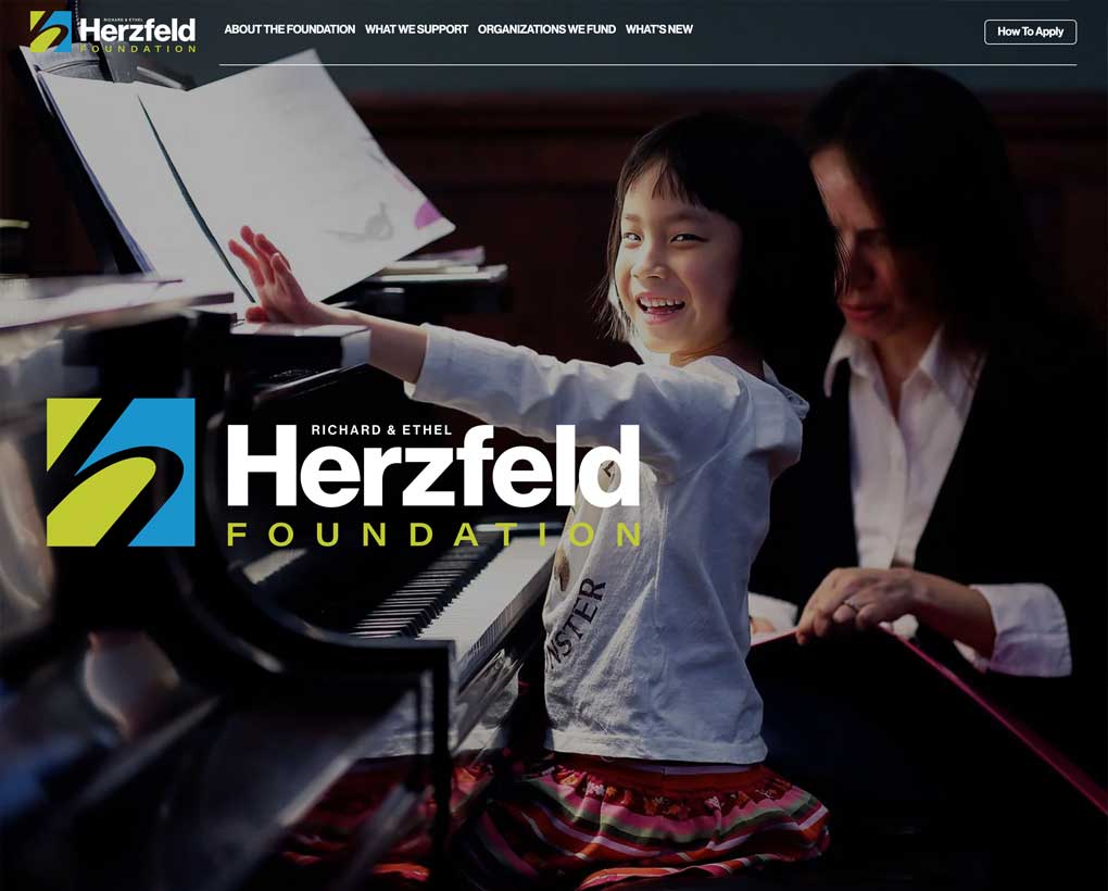 Herzfeld Foundation Website