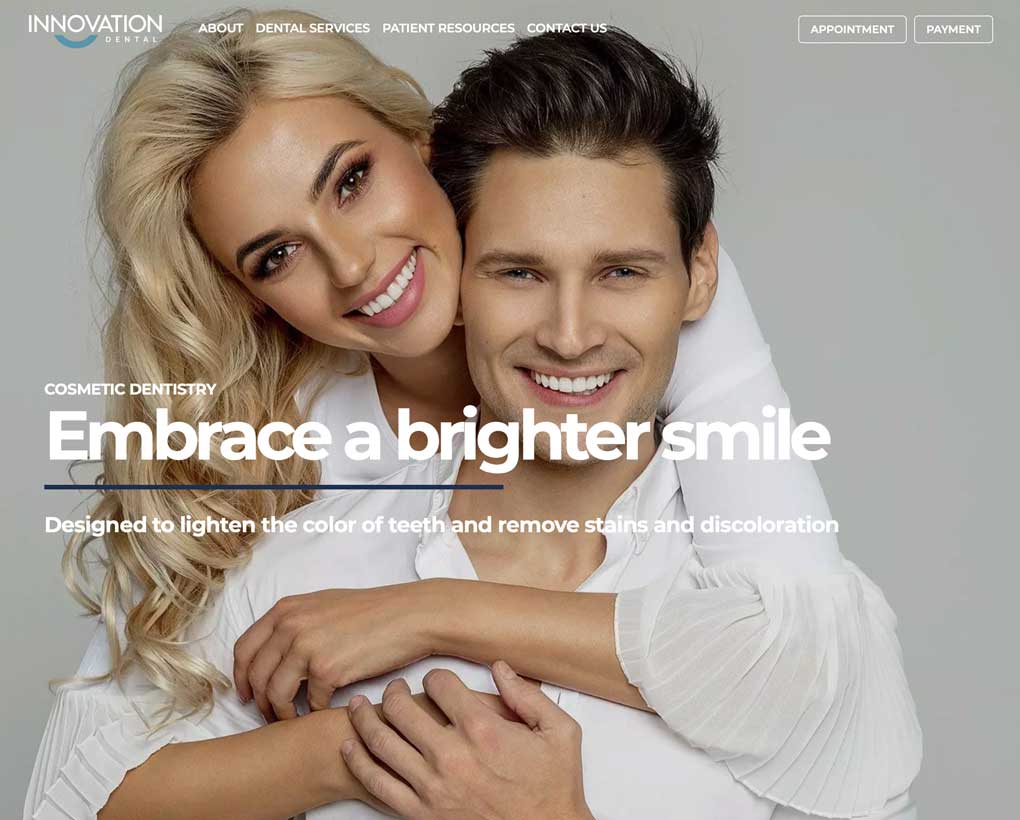 Innovation Dental Website