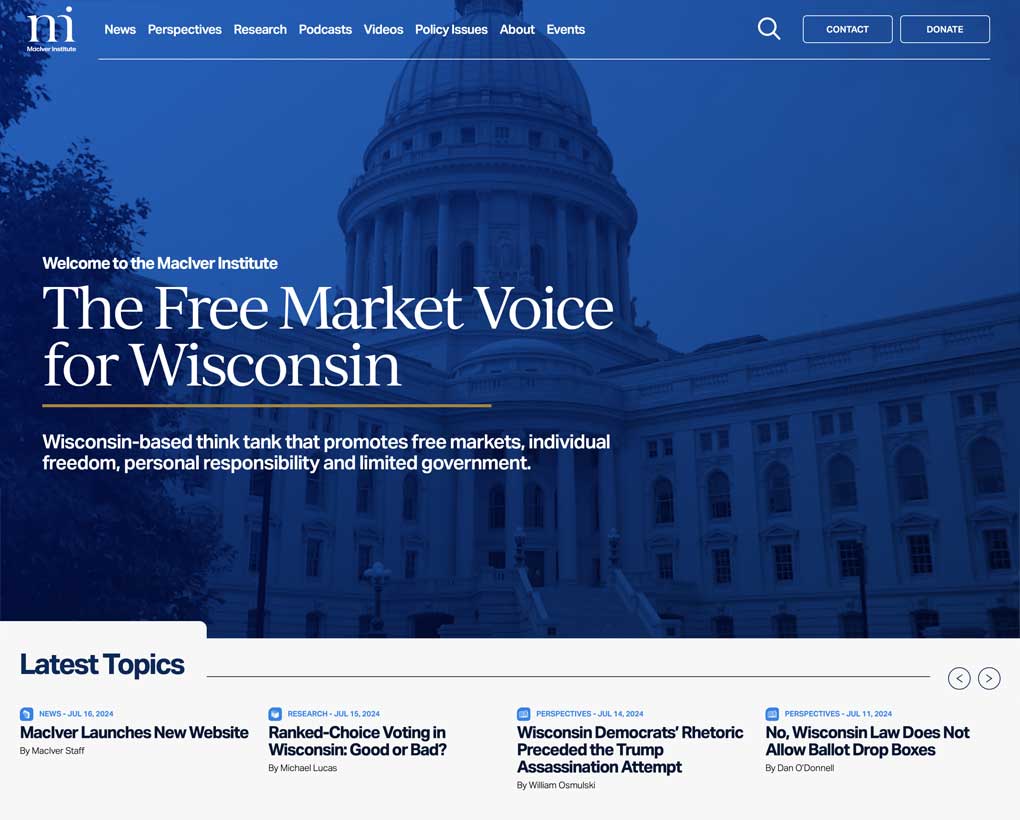 MacIver Institute Website
