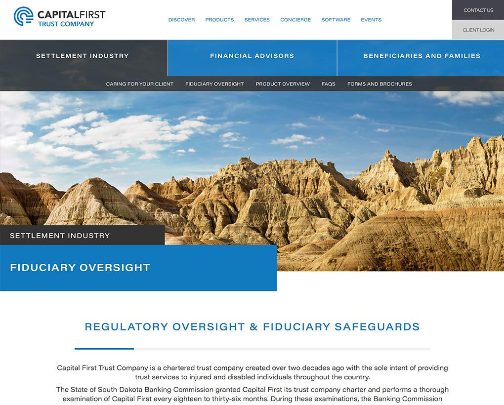 Capital First Website