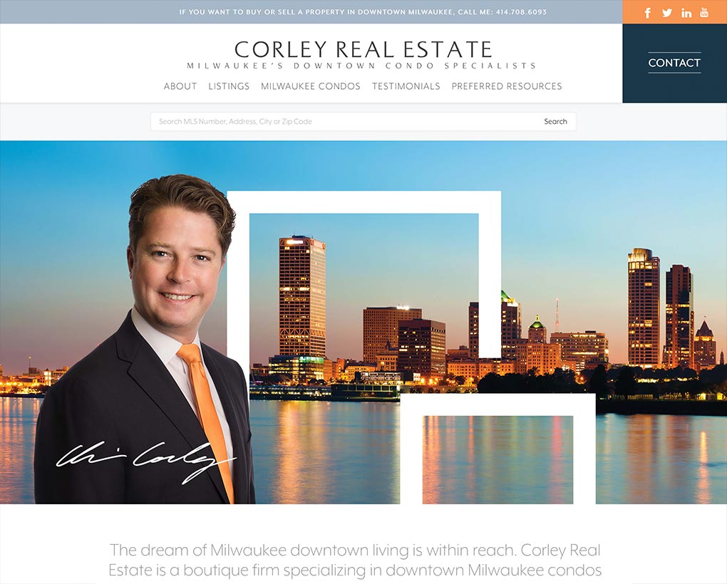Corley Real Estate Website