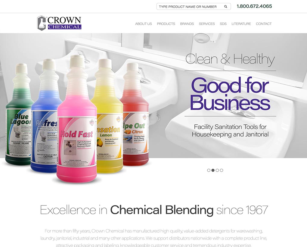 Crown Chemical Website