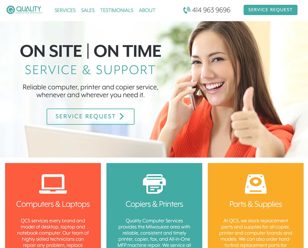 Quality Computer Services Website