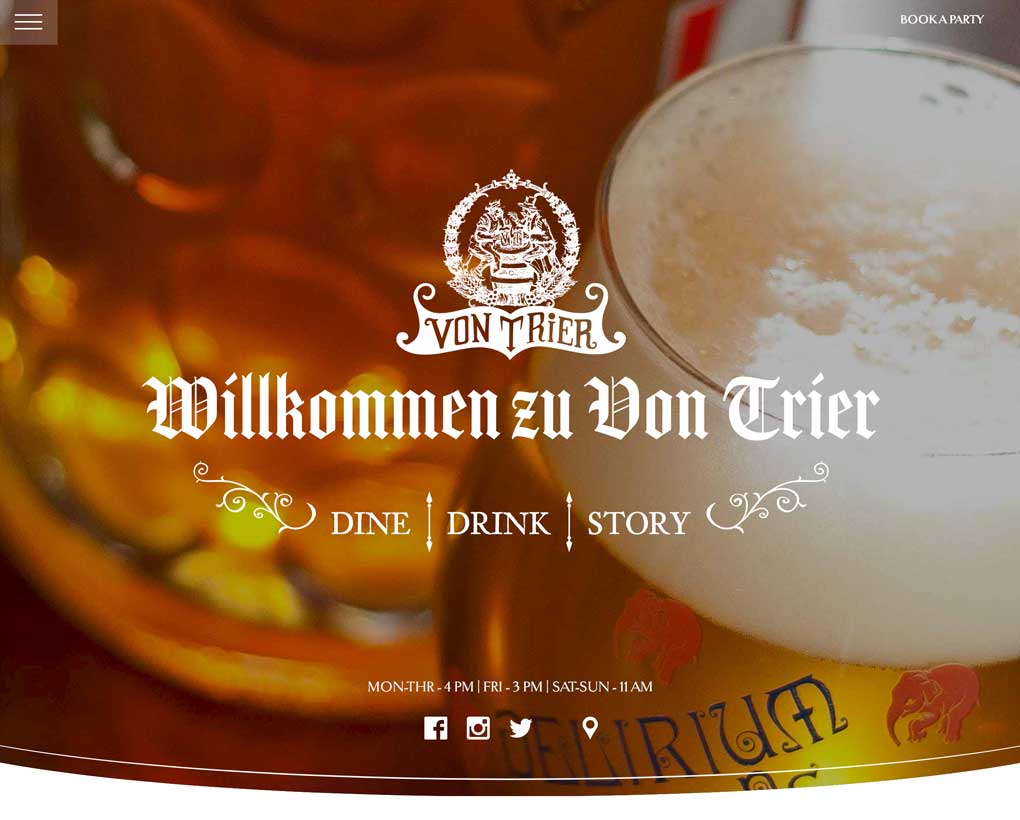 Von Trier Website