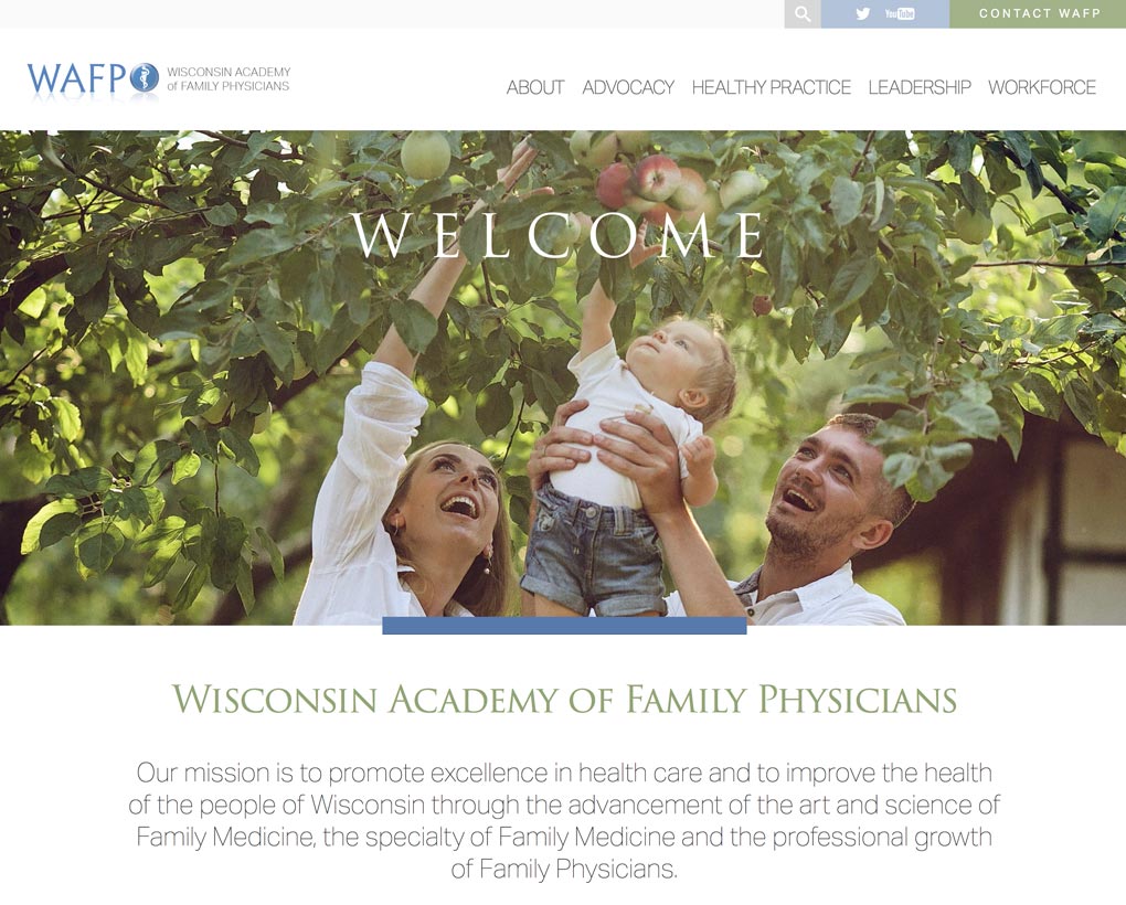 Wisconsin Academy of Family Physicians Website