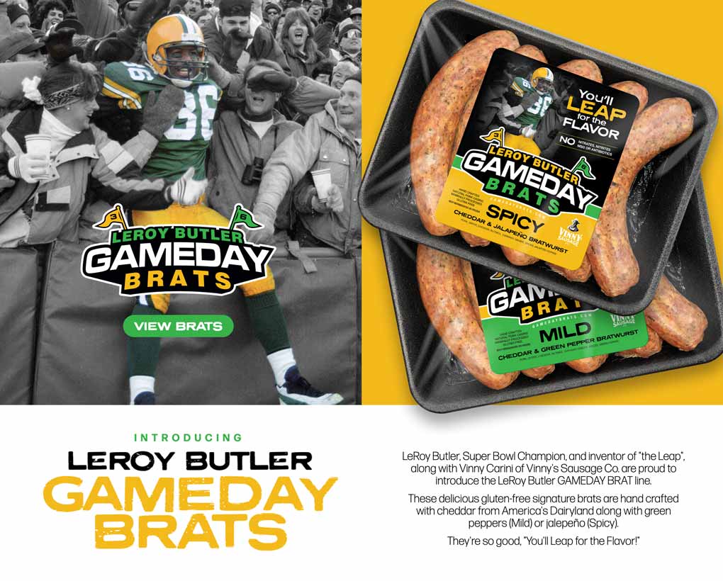 LeRoy Butlet Game Day Brats Website