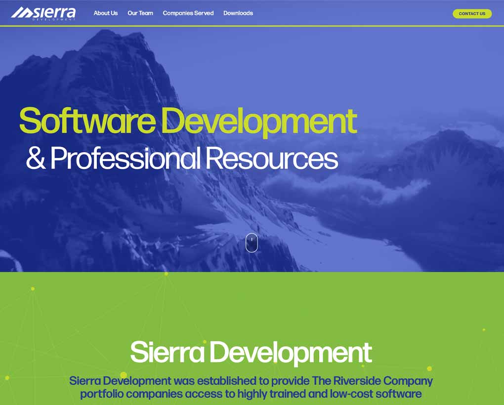 Sierra Development Website
